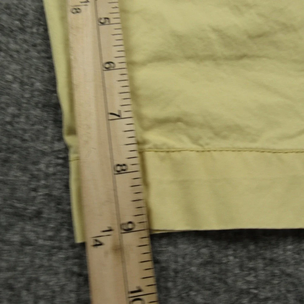 Polo Ralph Lauren Shorts Mens 35x9 Yellow Pima Cotton Sporting Club Chino Preppy